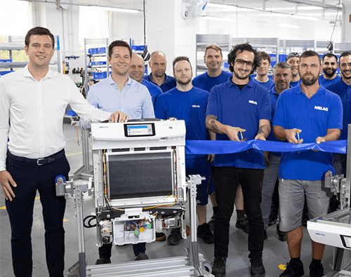 Eröffnung der MELAtherm 20 Produktionslinie